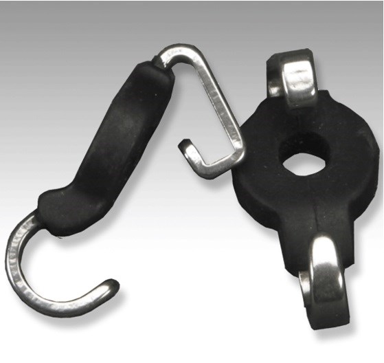 KINKETTINGHAAK + RUBBER (PAAR)